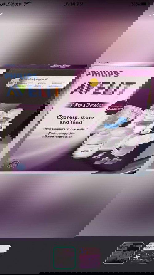 Philips avent breastpump