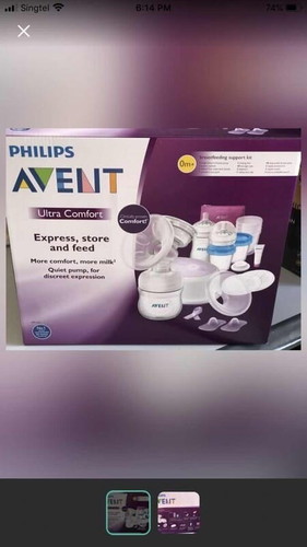 Philips Avent breast pump