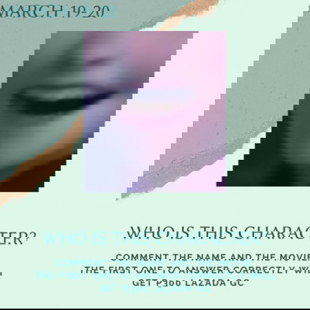 Who is this Character? GAME!