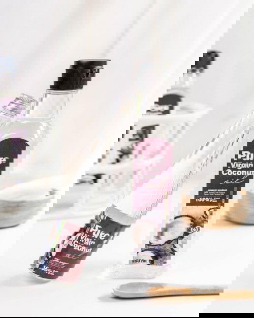 น้ำมันมะพร้าวสกัดเย็น ออแกนิค 100%