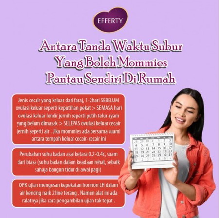 Pantau Waktu Subur di Rumah