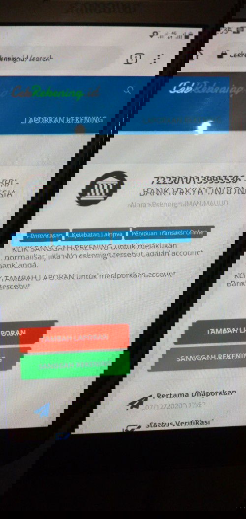 Cuma mau ngasih tau aja.