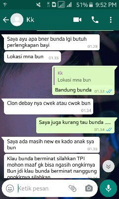 Merasa sangat sedih bunda