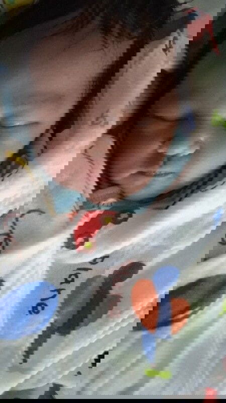 Jantung baby belah kanan...