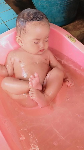 Mandi pake air dingin