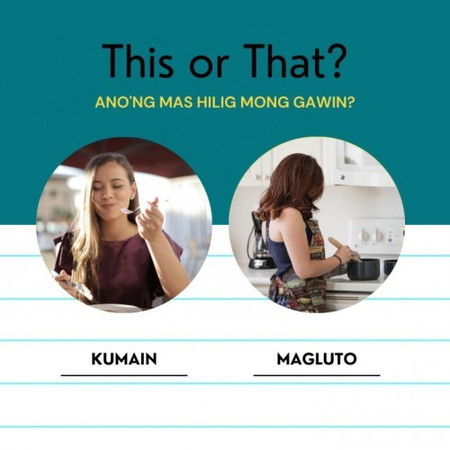 Ano'ng mas hilig mong gawin?