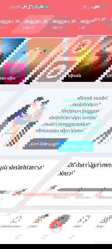 Apa yang bunda rasakan menunggu gelombang cinta dari si dede