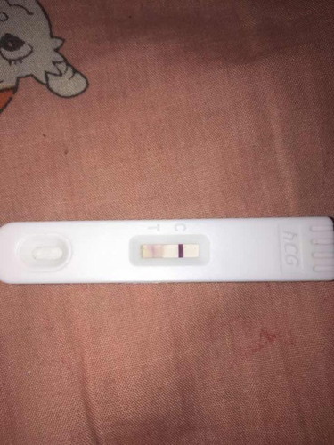 Positive pregnqncy test