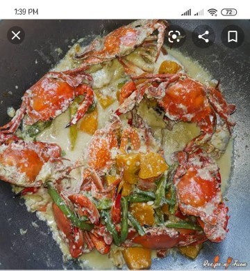 Ginataang Kalabasa na may talangka!!!