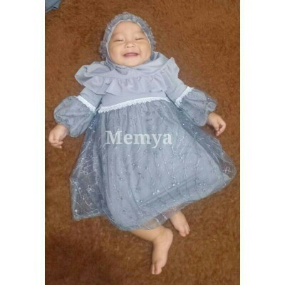 Gamis brukat anak termurah