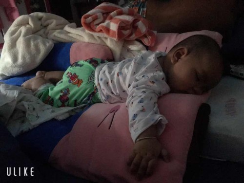 น้องตื่นกินนมแทบทุก1-2ชม.(หลังเที่ยงคืน)