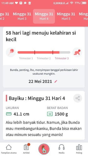 Hamil pertama bun jadi gak tau๐