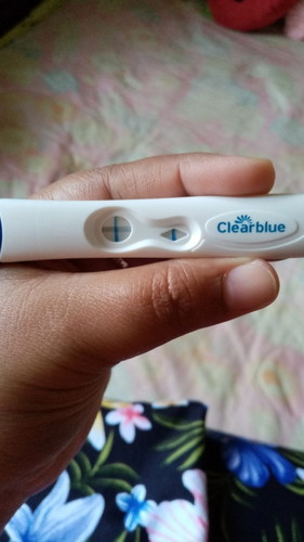 Selamat tengah hari, semua mama saya nak tanya ni saya pregnancy Test clear blue ni