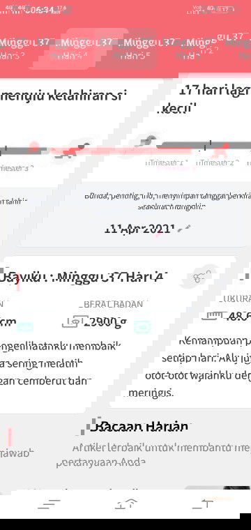 Bunda ada yg hamil 37 w 4d gak