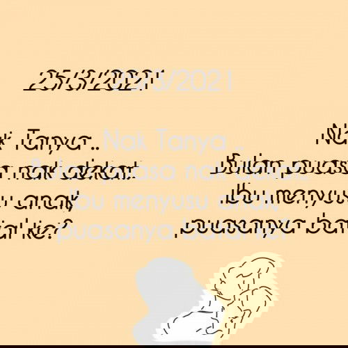 Ibu Menyusu Di Bulan Ramadhan