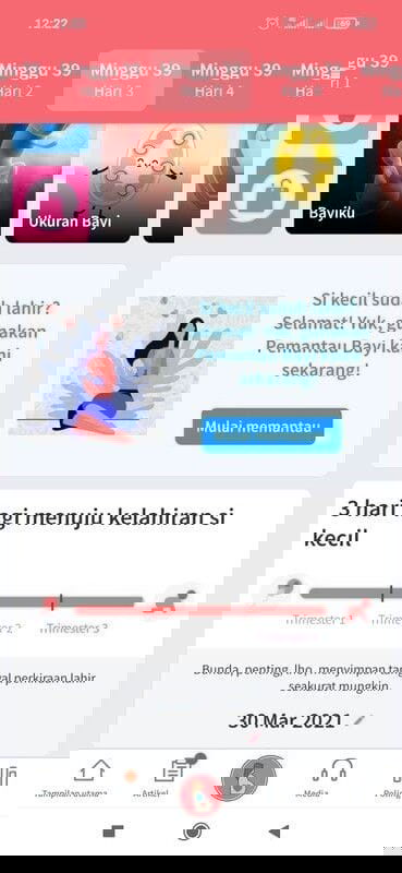 Sedih dan harus tetap sabar menunggu, minta doa dn bantu shering agar cepet kontraksi..