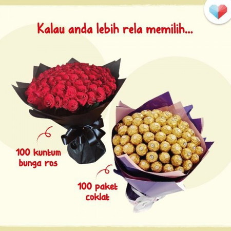 Jika pasangan bagi pilihan, mana satu pilihan anda?