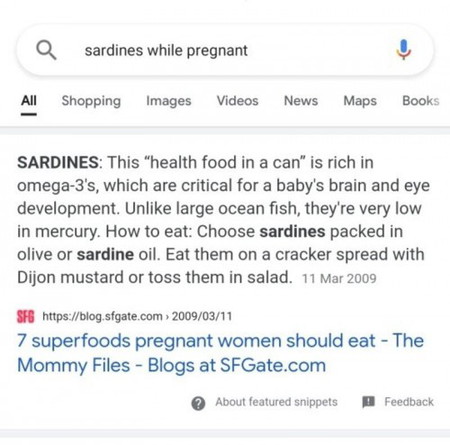 Sardines is it safe
