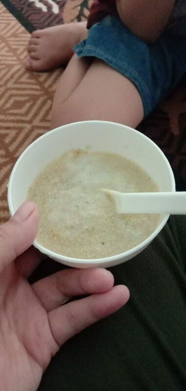 Bubur Telur Daging #7bulan