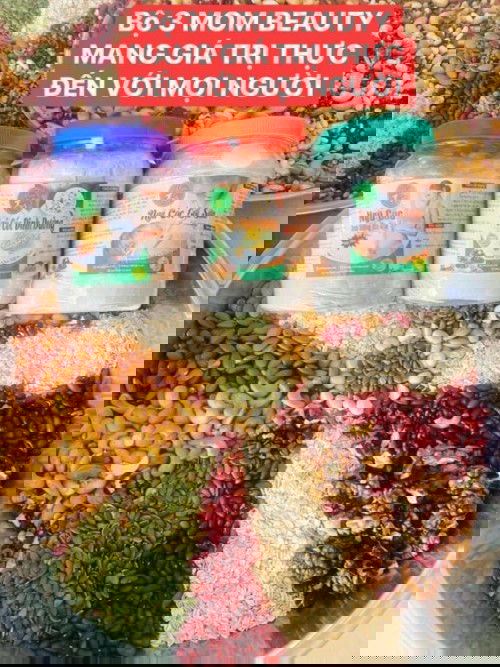 Ngũ cốc dinh dưỡng 25 loại hạt nhà làm