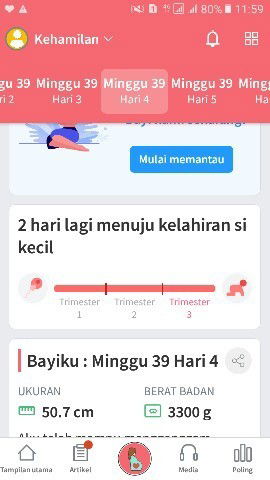 Menunggu dedek bayi lahir