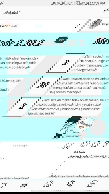 Mpasi pertama metode 2.30.2