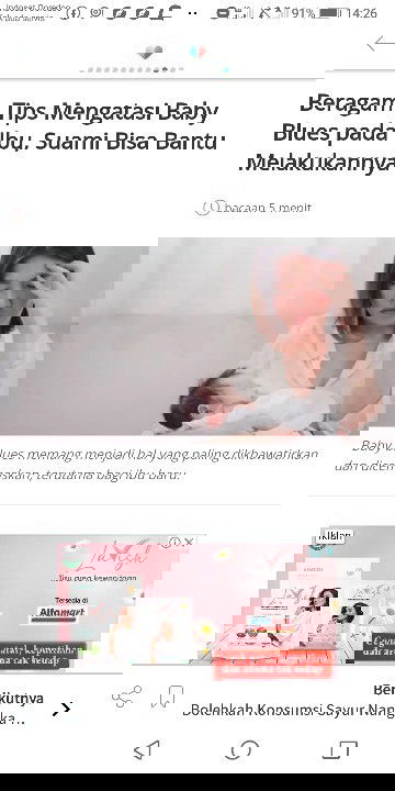 Beragam tips mengatasi baby blues pada Ibu, Suami bisa bantu melakukannya