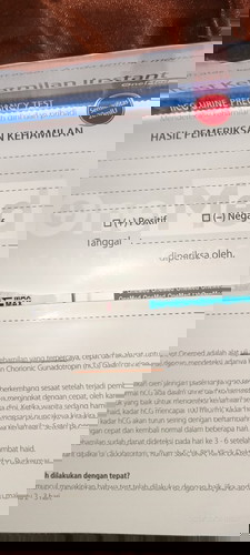 Ini Fositif atau Negatif
