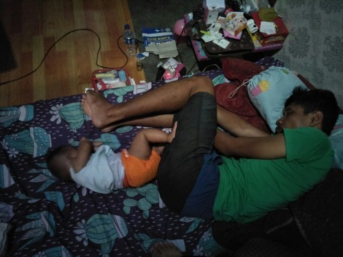 Gaya tidur apa ini π