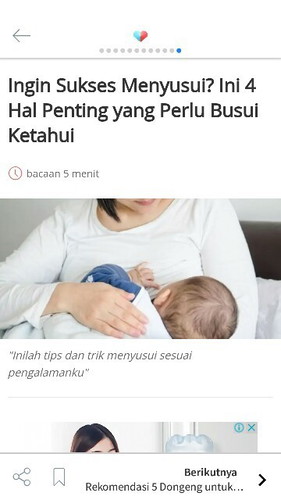 Keluhan, serta tips dan trik menyusui