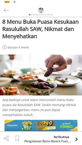 8 Makanan Yang Disukai Rasulullah SAW, Nikmat dan Menyehatkan
