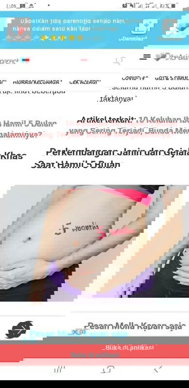 Perkembangan Janin dan Gejala Khas Saat Hamil 5 Bulan