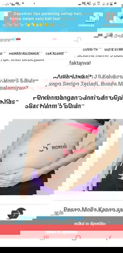 Perkembangan Janin dan Gejala Khas Saat Hamil 5 Bulan