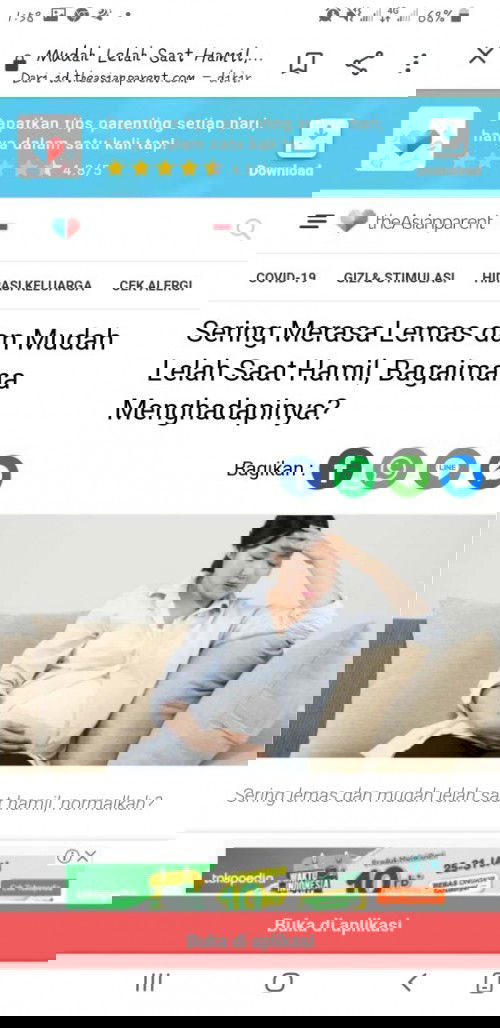 Sering Merasa Lemas Dan Mudah Lelah Saat Hamil, Bagaimana Menghadapinya?