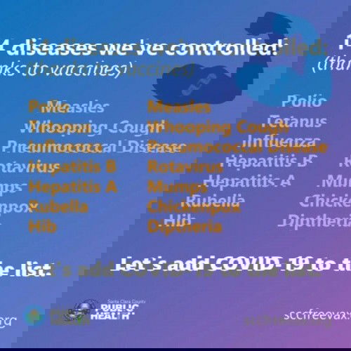 Vaccination save lives! ❤️