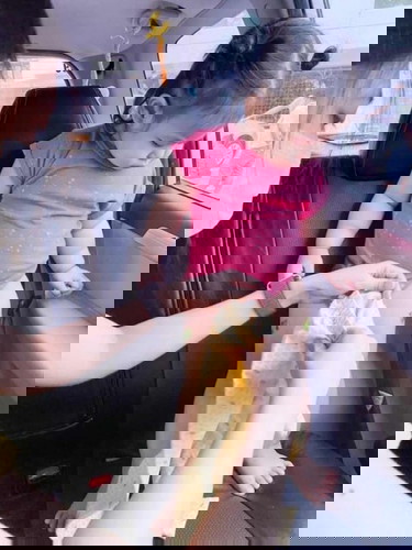 GETTING MY DAUGHTER'S VACCINE DURING PANDEMIC