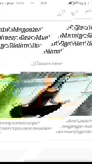 9 Tips mengatasi morning sickness, rasa mual di pagi hari