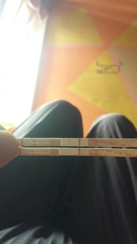 Tespeck samar 2x pake testlove tapi pas pake merek onemed lmalah negatif