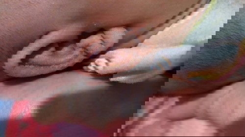 telinga bayi saya kering