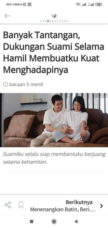 Banyak Tantangan, Dukungan Suami Selama Hamil Membuatku Kuat Menghadapinya