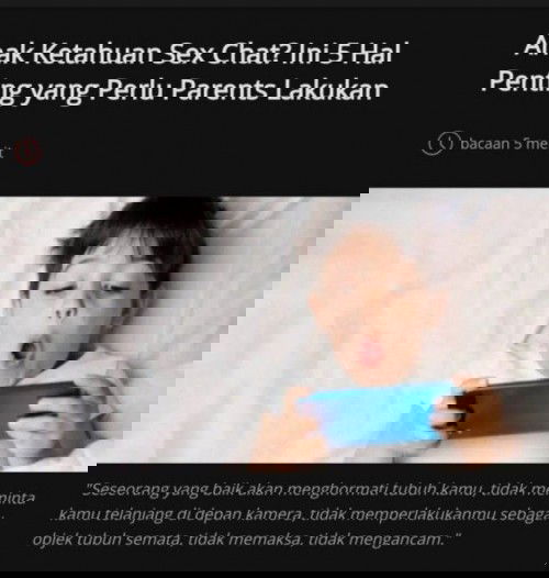 Anak Pakai Gadget?  Siapa takut!