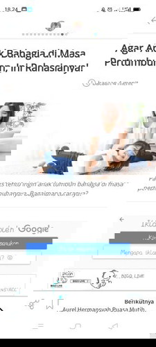 Agar anak bahagia di massa pertumbuhannya