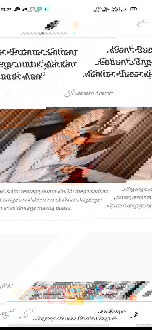 Kisah Puas Pertama Salman,  Sebuah Dongeng Untuk Ajarkan MaknaPuasa Kepada Anak