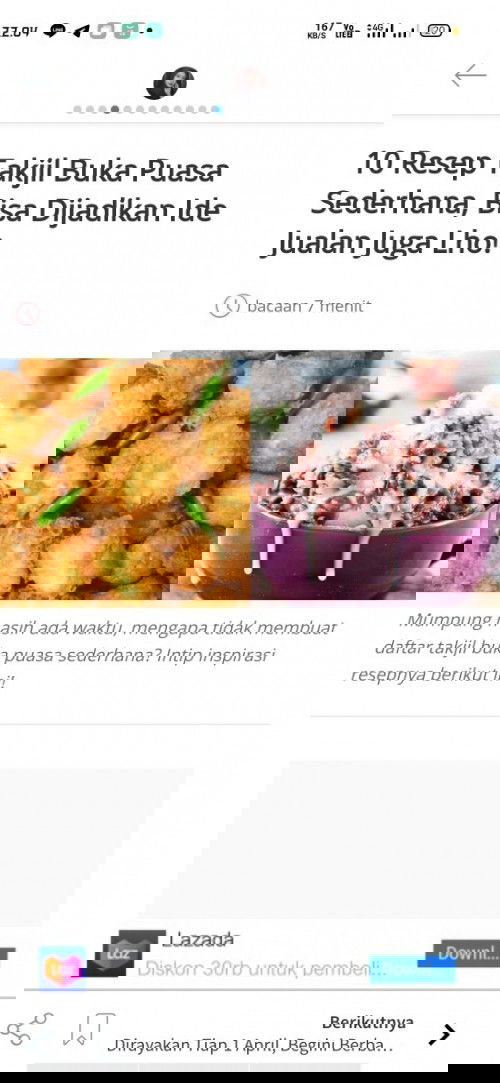 10 Resep Takjil Buka Puasa Sederhan, Bisa Dijadikan Ide  Jualan Juga Lho