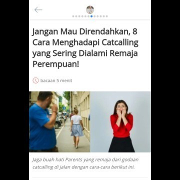 Apa itu Catcalling ?