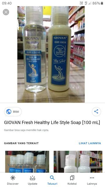 Sabun antiseptik untuk biang keringat
