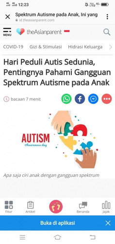 Pentingnnya pahami gangguan spektrum autisme pada anak