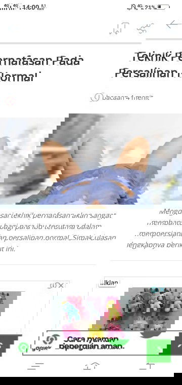 Teknik Pernafasan Pada Persalinan Normal