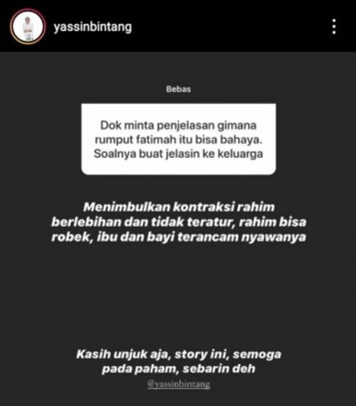 Sharing for Caring (Rumput Fatimah)