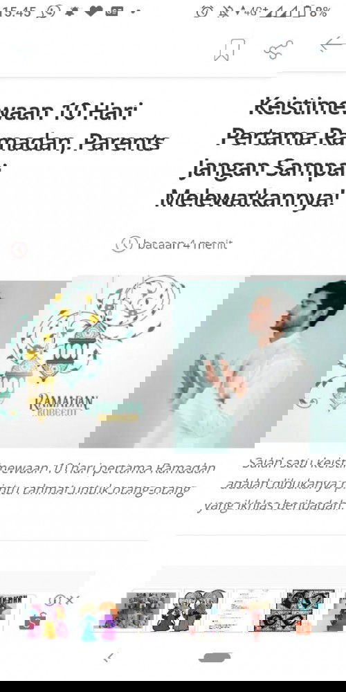 Keistimewaan 10 hari pertama Ramadhan, parents jangan sampai melewatkan nya ya.